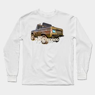 Customized 1967 Ford Bronco 2 Door Wagon Long Sleeve T-Shirt